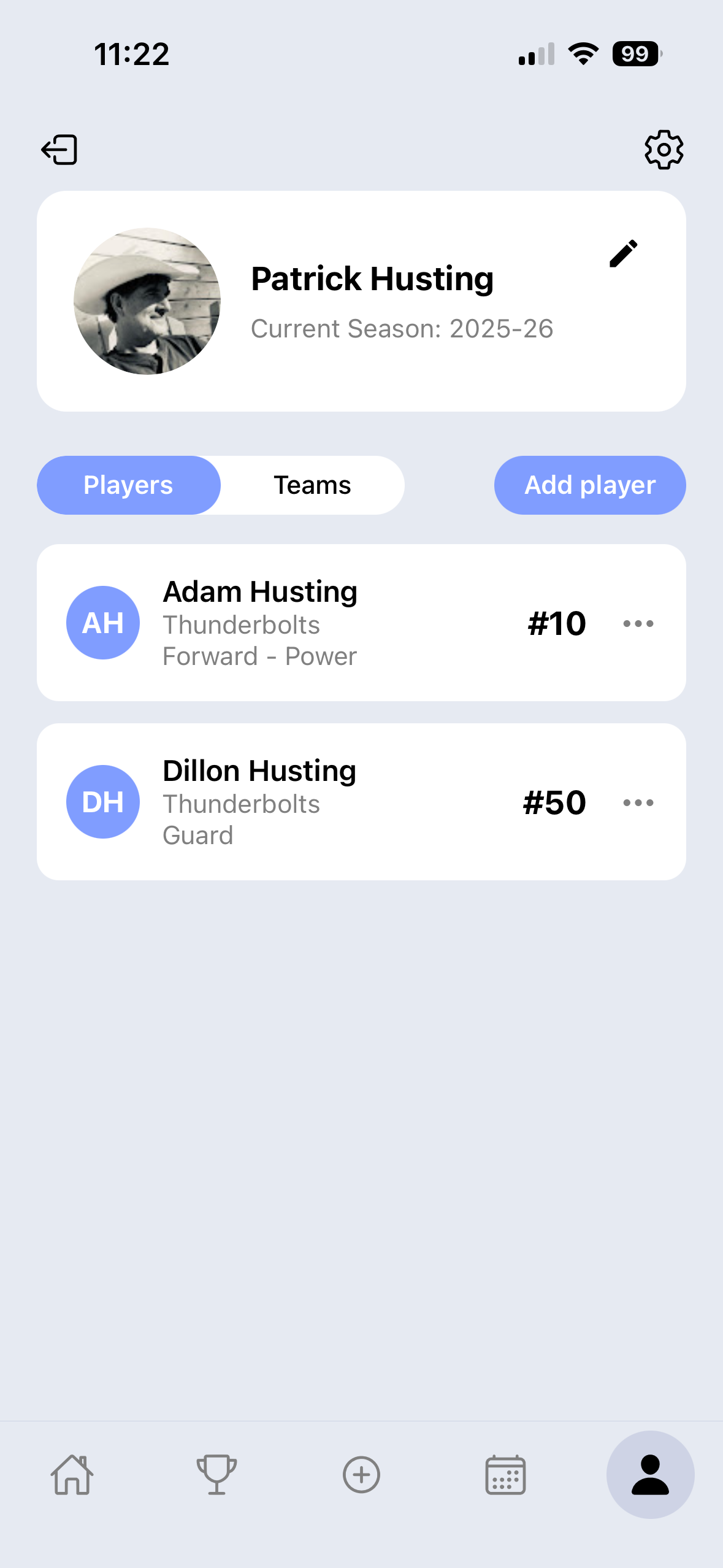 Delete Account Step 1